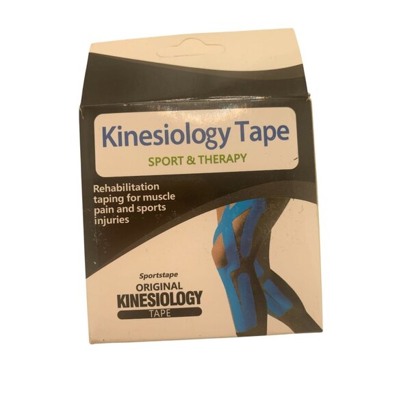 Kinesiology Tape Sport & Therapy 5cm X 5m Roll For Muscle Pain & Sports Injuries - Picture 2 of 2